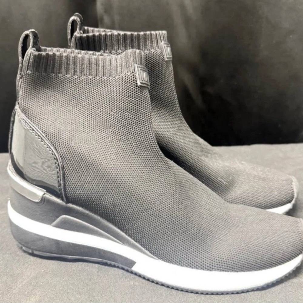 Michael Kors Black Women's Sock Sneakers